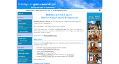 Desktop Screenshot of holidays-in-gran-canaria.com